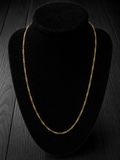 14K Italian Gold Figaro Chain for Women