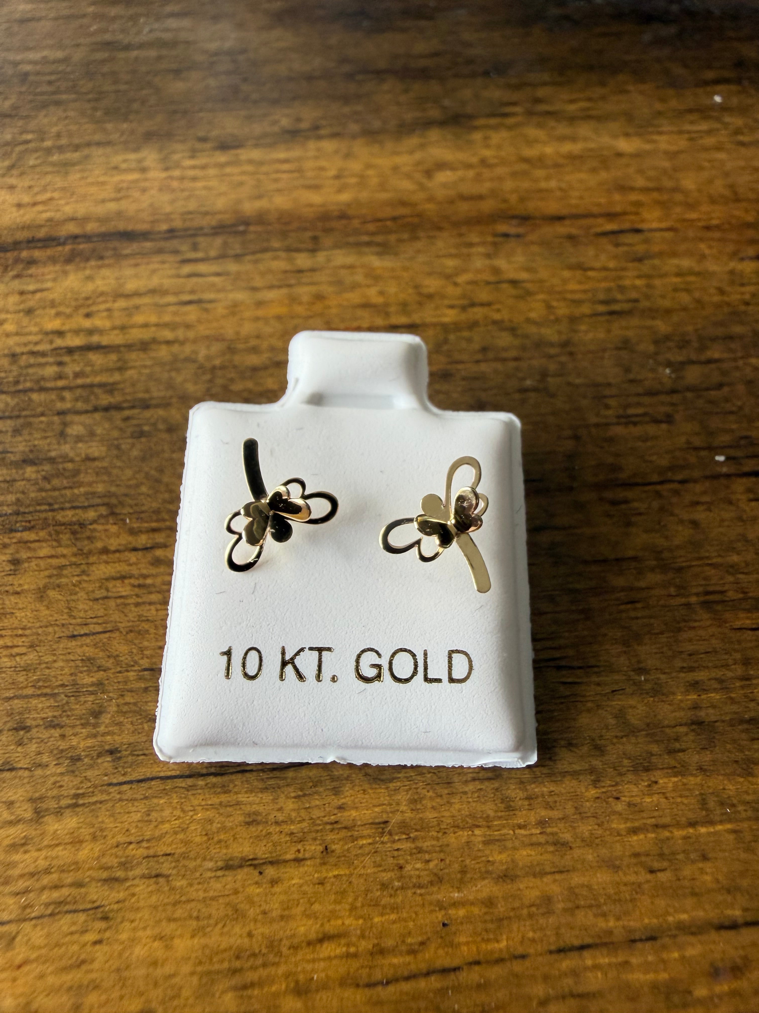 Broqueles Oro 10 k