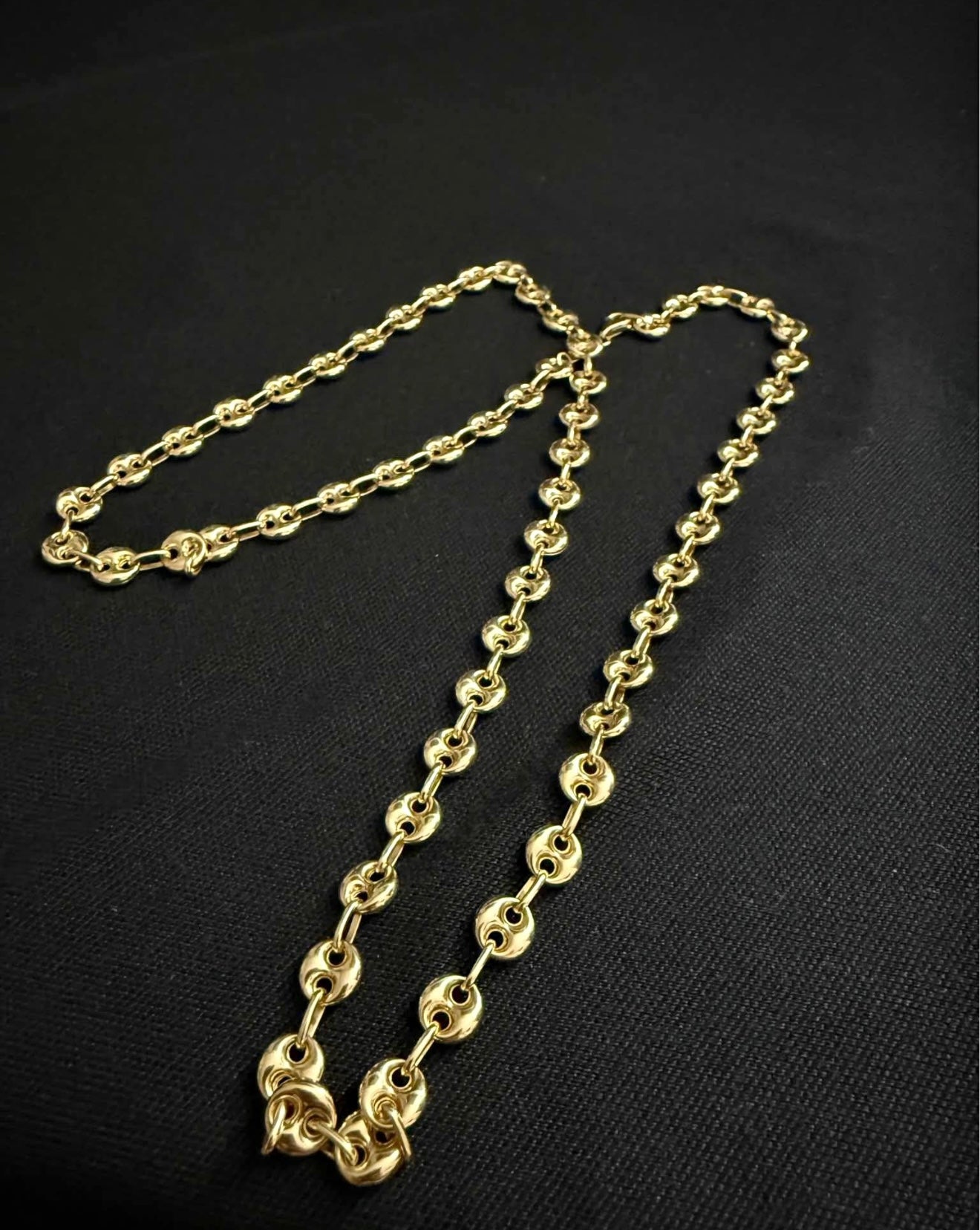 Cadena tejido Gucci Oro 18