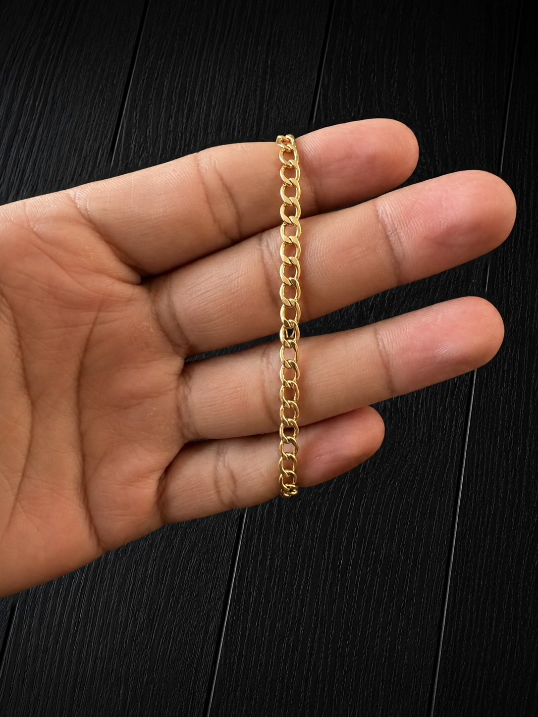 14K Italian Gold Diamond Cut Bracelet